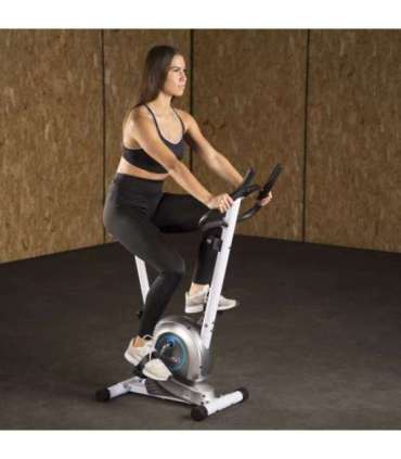 M8750 белый магнитный стационарный велотренажёр HMS