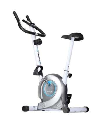 M8750 белый магнитный стационарный велотренажёр HMS