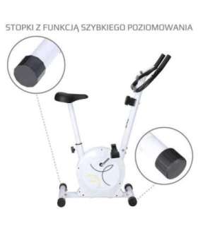 RM8740 белый магнитный велотренажер One Fitness