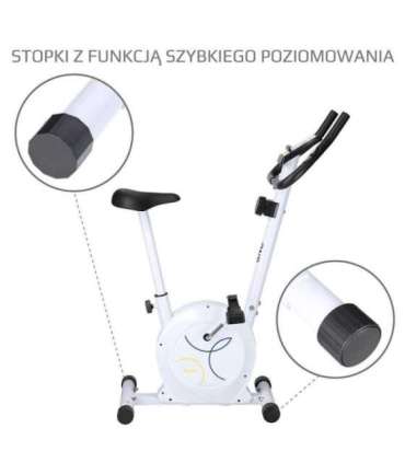 RM8740 белый магнитный велотренажер One Fitness