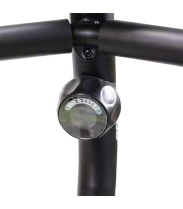 R9259 PLUS горизонтальный магнитный велотренажер HMS (черный - зеленый)