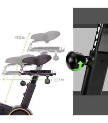 MP5458 полупрофессиональный аэробайк HMS