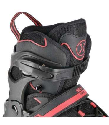 NA14174 A BLACK-RED SIZE S IN-LINE SKATES NILS EXTREME