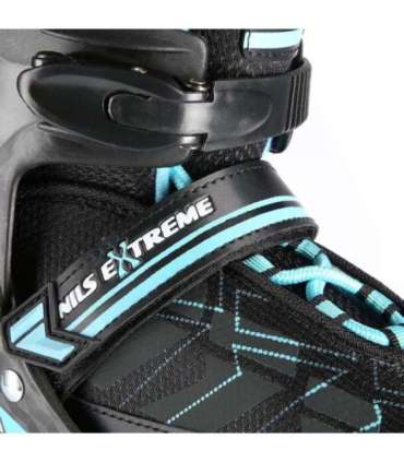 NA11002 BLACK/BLUE M(35-38) IN-LINE SKATES NILS EXTREME