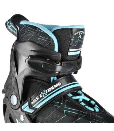 NA11002 BLACK/BLUE L(39-42) IN-LINE SKATES NILS EXTREME