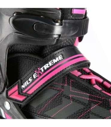 NA11002 BLACK/PINK M (35-38) IN-LINE SKATES NILS EXTREME
