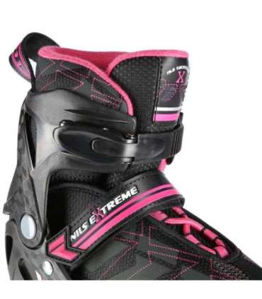 NA11002 BLACK/PINK L (39-42) IN-LINE SKATES NILS EXTREME