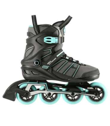 NA14217 чёрно-мятные роликовые коньки, размер 41, NILS EXTREME