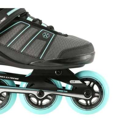 NA14217 чёрно-мятные роликовые коньки, размер 41, NILS EXTREME