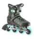 NA14217 чёрно-мятные роликовые коньки, размер 41, NILS EXTREME