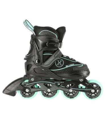 NA11008 BLACK-MINT ROZM. M (35-38) IN-LINE SKATES NILS EXTREME