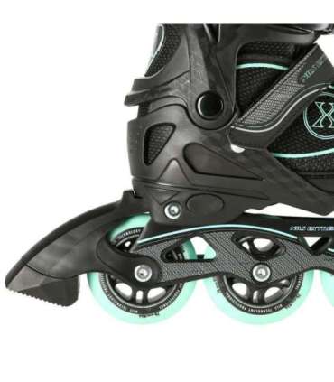 NA11008 BLACK-MINT ROZM. L (39-42) IN-LINE SKATES NILS EXTREME
