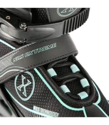 NA11008 BLACK-MINT ROZM. L (39-42) IN-LINE SKATES NILS EXTREME