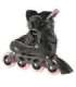 NA11008 BLACK-PINK ROZM. M (35-38) IN-LINE SKATES NILS EXTREME