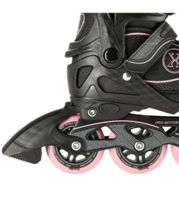 NA11008 BLACK-PINK ROZM. M (35-38) IN-LINE SKATES NILS EXTREME