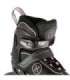 NA11008 BLACK-PINK ROZM. M (35-38) IN-LINE SKATES NILS EXTREME