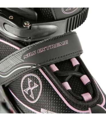 NA11008 BLACK-PINK ROZM. M (35-38) IN-LINE SKATES NILS EXTREME