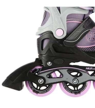 NA11008 GRAY-VIOLET SIZE M (35-38)  IN-LINE SKATES NILS EXTREME