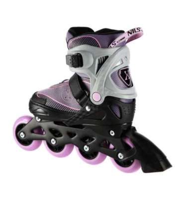 NA11008 GRAY-VIOLET SIZE L (39-42)  IN-LINE SKATES NILS EXTREME