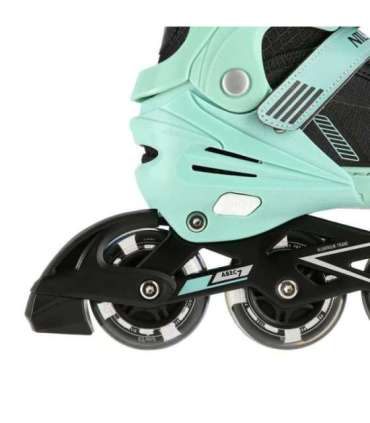 NA11230A GREEN LED SIZE L(39-42) IN-LINE SKATES NILS EXTREME