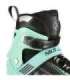 NA11230A GREEN LED SIZE L(39-42) IN-LINE SKATES NILS EXTREME