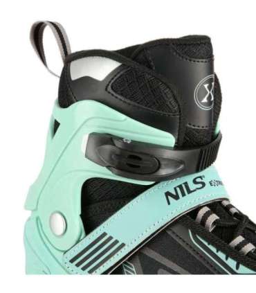 NA11230A GREEN LED SIZE L(39-42) IN-LINE SKATES NILS EXTREME