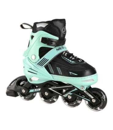 NA11230A GREEN LED SIZE L(39-42) IN-LINE SKATES NILS EXTREME