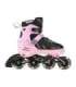 NA11230A PINK LED SIZE M(35-38) IN-LINE SKATES NILS EXTREME