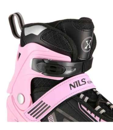 NA11230A PINK LED SIZE M(35-38) IN-LINE SKATES NILS EXTREME