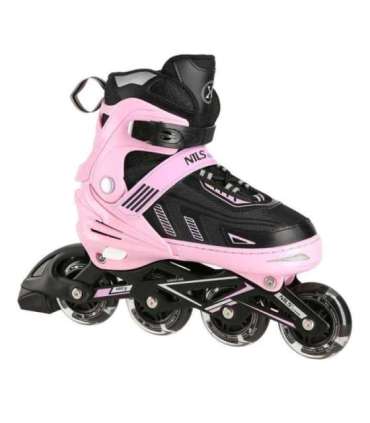 NA11230A PINK LED SIZE M(35-38) IN-LINE SKATES NILS EXTREME