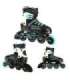 NA1169A TURQUOISE SIZE L(39-42) IN-LINE SKATES NILS EXTREME