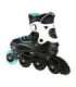 NA1169A TURQUOISE SIZE L(39-42) IN-LINE SKATES NILS EXTREME