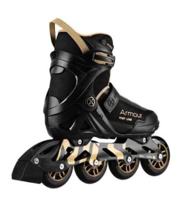 NA22151 INLINE SKATES ARMOUR BLACK GOLD SIZE 41  NILS EXTREME
