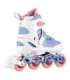 NA18168A IN-LINE SKATES PRINCESS WHITE SIZE S(31-34) NILS EXTREME