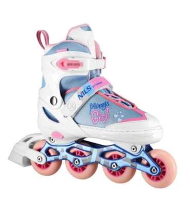 NA18168A IN-LINE SKATES PRINCESS WHITE SIZE S(31-34) NILS EXTREME