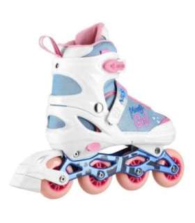 NA18168A IN-LINE SKATES PRINCESS WHITE SIZE M(35-38) NILS EXTREME