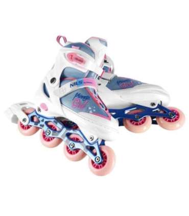 NA18168A IN-LINE SKATES PRINCESS WHITE SIZE M(35-38) NILS EXTREME