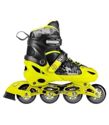 NA18137A IN-LINE SKATES ROCKO YELLOW SIZE L(39-42) NILS EXTREME