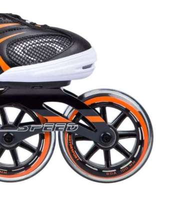 NA1060S ЧЕРНЫЙ-ОРАНЖЕВЫЙ РАЗМЕР 39 РОЛИКИ NILS EXTREME