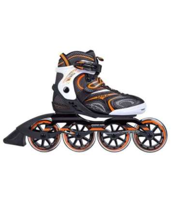 NA1060S ЧЕРНЫЙ-ОРАНЖЕВЫЙ РАЗМЕР 39 РОЛИКИ NILS EXTREME