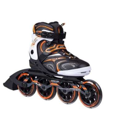 NA1060S ЧЕРНО-ОРАНЖЕВЫЕ РОЛИКИ РАЗМЕР 40 NILS EXTREME