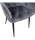 Стул BRITA, серый бархат