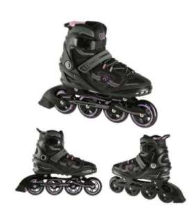 NA9157 BLACK-PURPLE SIZE 43 IN-LINE SKATES NILS EXTREME