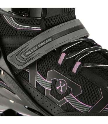 NA9157 BLACK-PURPLE SIZE 43 IN-LINE SKATES NILS EXTREME