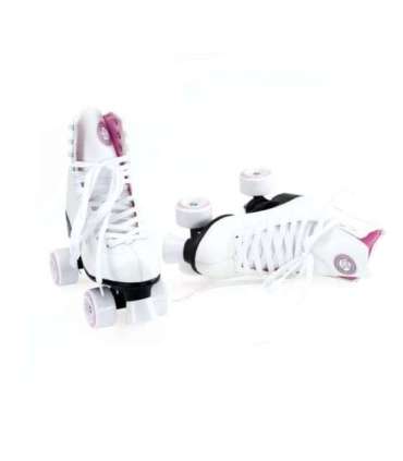 NQ8400S белые роликовые коньки, размер 40 — NILS EXTREME