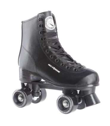 NQ8400S чёрные роликовые коньки, размер 40, NILS Extreme