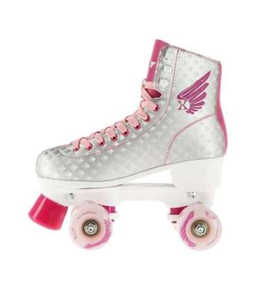 NQ14198 hõbe-roosad rulluisud suurus 36 Nils Extreme