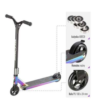 HS109 NEON STUNT SCOOTER NILS EXTREME