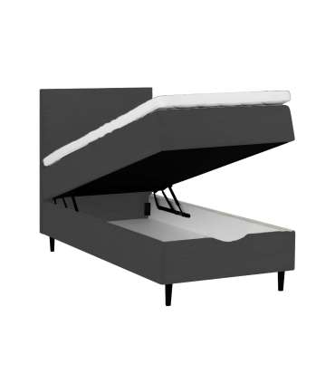 Kontinentaalvoodi LAARA 90x200cm, tumeha