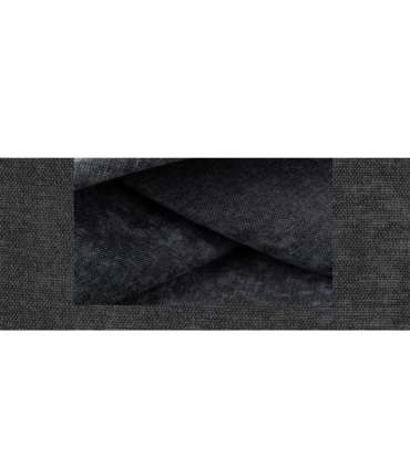 Kontinentaalvoodi LEVI 120x200cm, madratsiga, tumehall, 123x210xH114,5cm